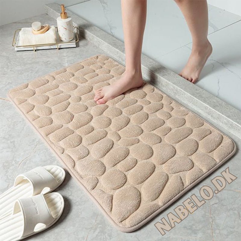 couleur Khaki — AquaSten™ Bademåtte – Superabsorberende & Skridsikker