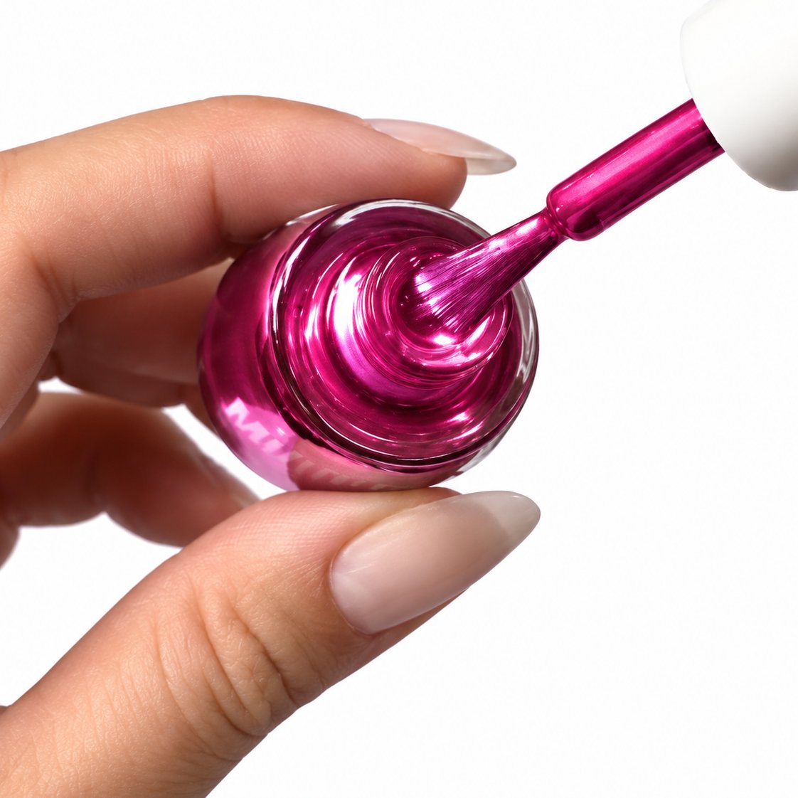 couleur Pink — Metallisk neglelak med spejleffekt – krom-finish uden UV-lampe