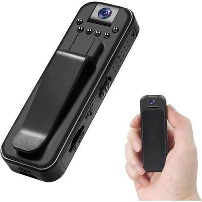 NatKlip™ – Bærbart 1080P lommekamera med infrarødt natsyn og klips