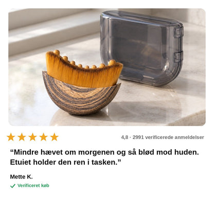 avis — Lymfatisk Ansigtsbørste – Ultrablød Massagebørste til Ansigt og Kæbelinje