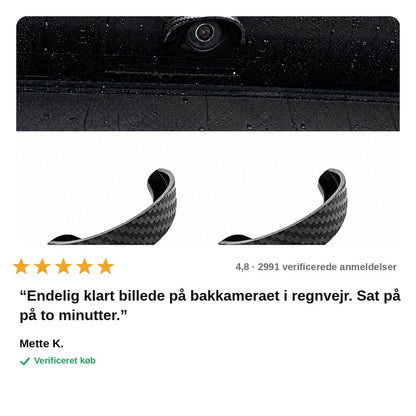 avis — Regnskærm til bakkamera – sæt med 2 stk.