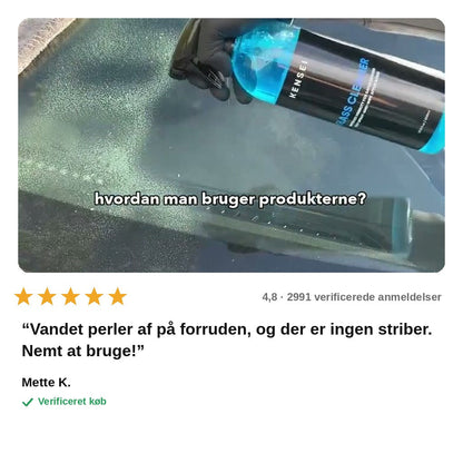 avis — Rudesæt til bilruder – rens og forsegl