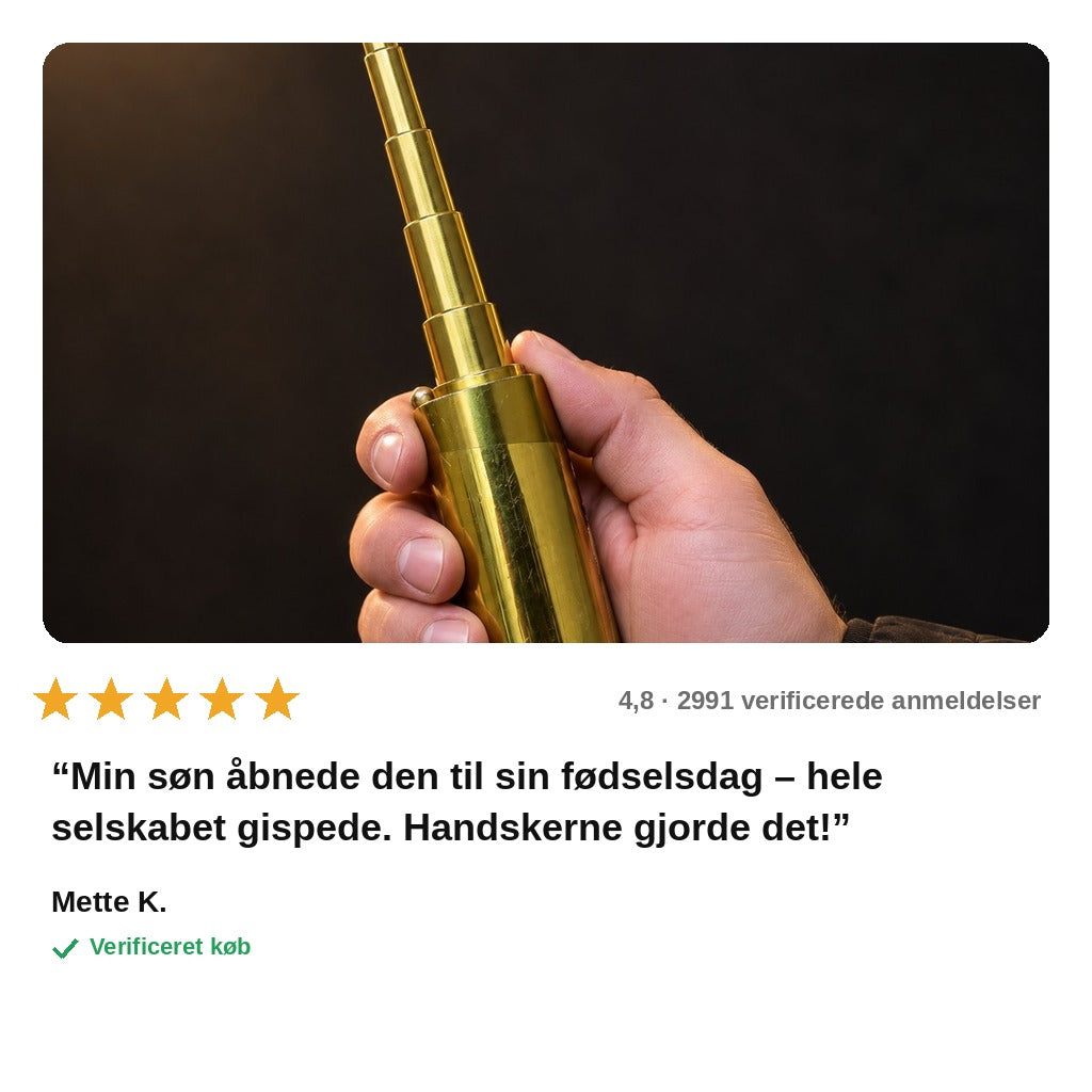 avis — MagiStav™ – Teleskopisk tryllestav, der springer ud af hånden – fra lommestørrelse til op til 150 cm