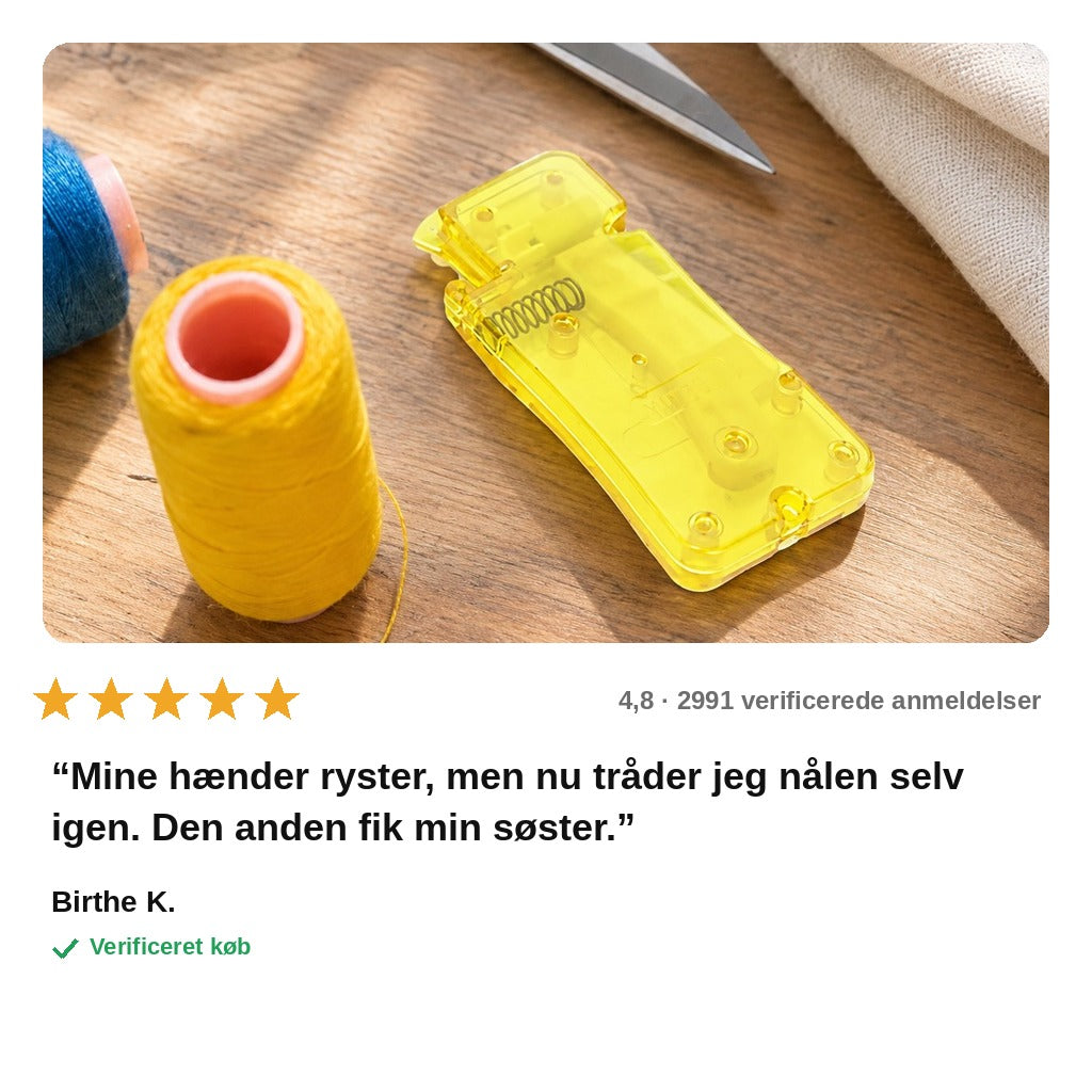 avis — TrådFix™ Automatisk Nåletråder – Nålen trådet på et øjeblik