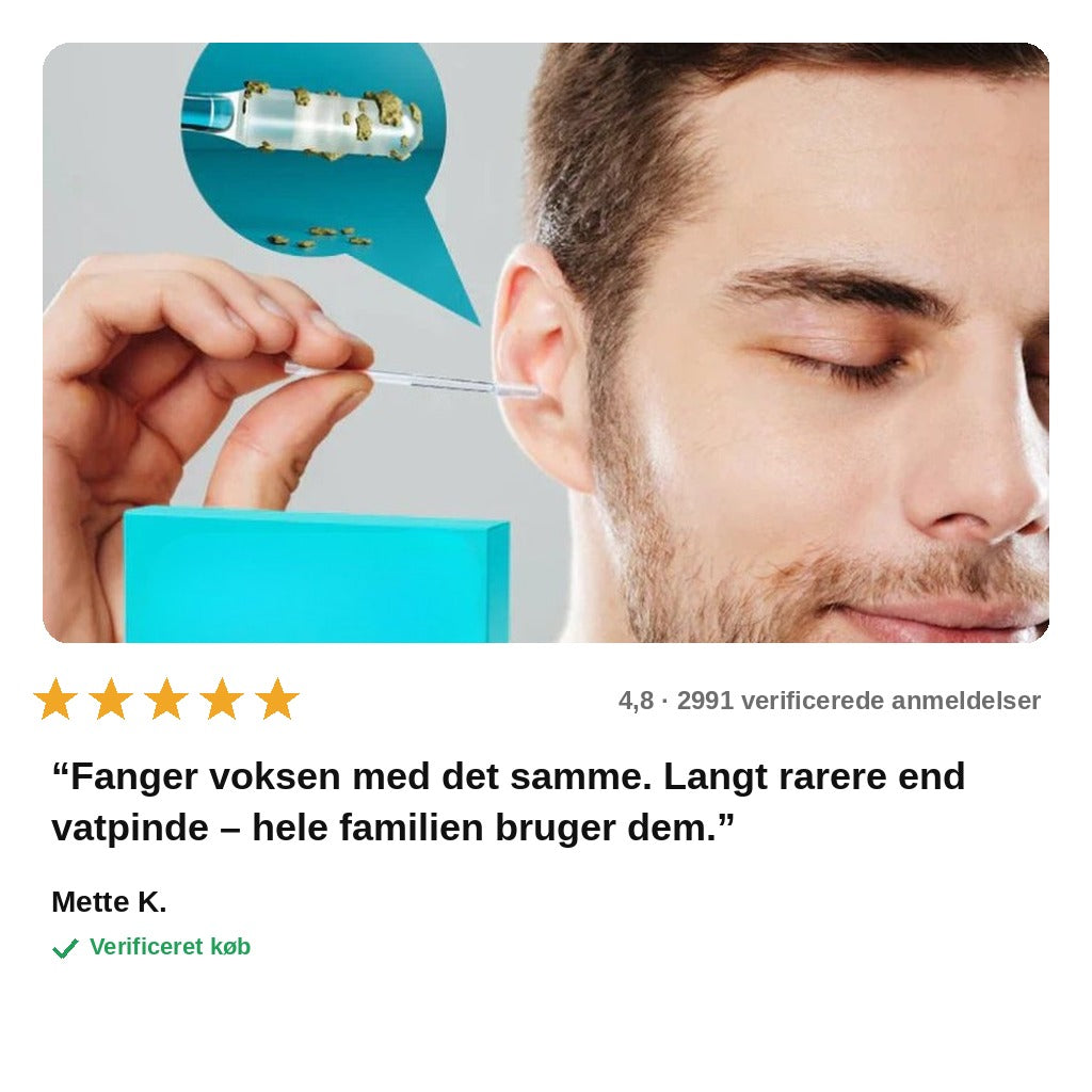 avis — Klæbende Ørerensere – 1+1 GRATIS