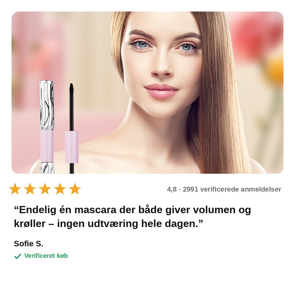 avis — VolumeCurl™ 2-i-1 Volumen & Krøl Mascara