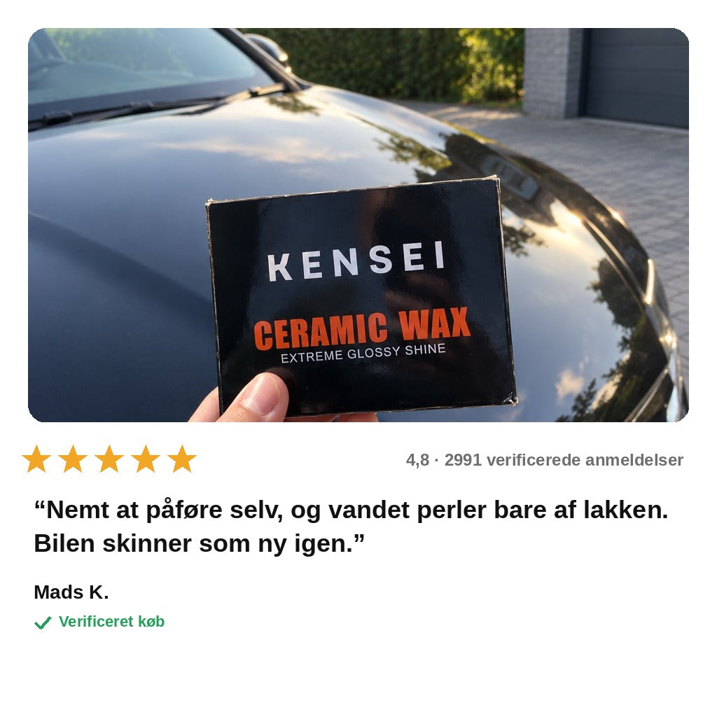 avis — Keramisk Bilvoks – Dyb Spejlglans og Vandafvisende Lak