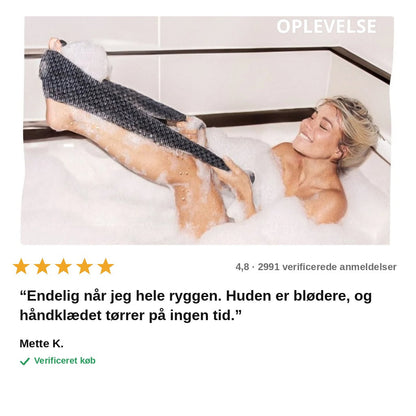 avis — Eksfolierende badehåndklæde – 120 cm