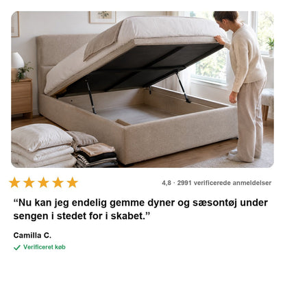 Opbevaringsseng med Praktisk Sengekiste
