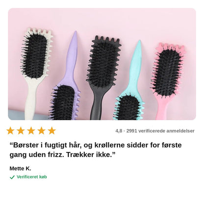 avis — Krøllebørste til definerede krøller – anti-frizz stylingbørste
