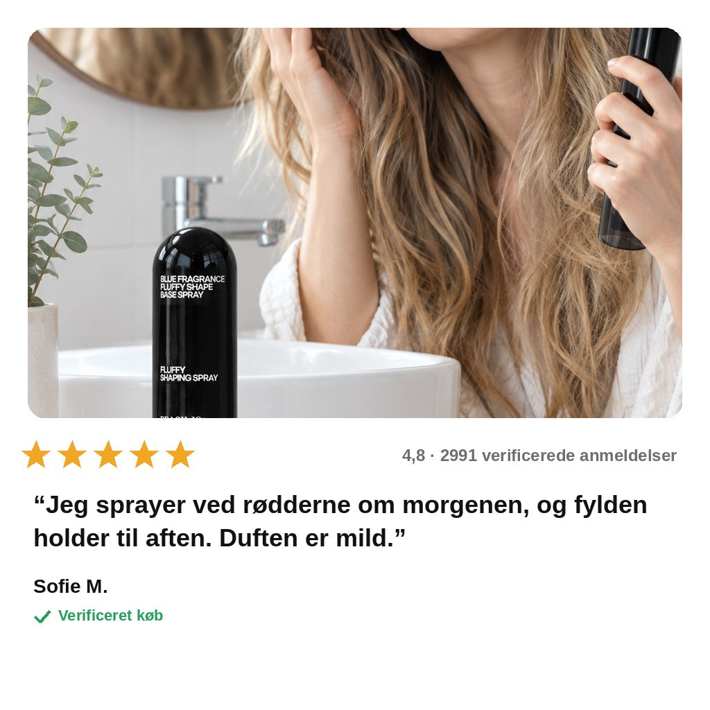 avis — Volumengivende hårspray med ferskenduft – 90 ml