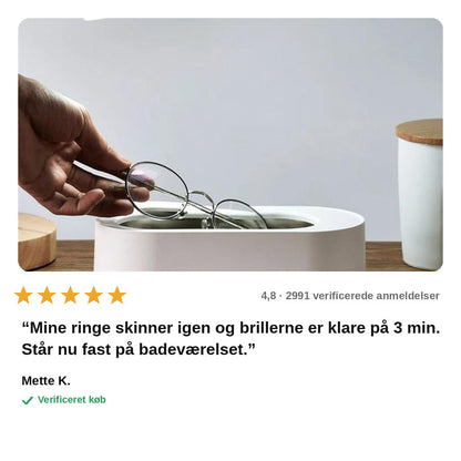avis — Ultralydsrenser til smykker og briller