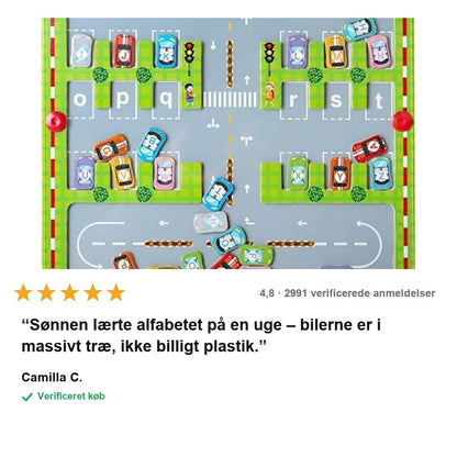 avis — Magnetisk Alfabet Bilbræt