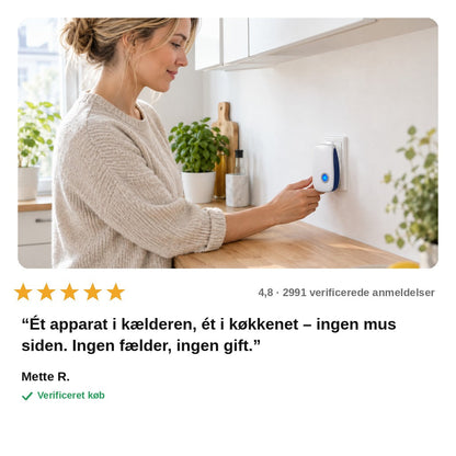 avis — SkadeFri™ – Ultralyd Skadedyrsbekæmper til Stikkontakten