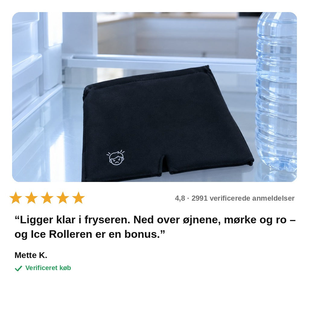 avis — KøleRo™ – Kølende gelhue med øjenmaske