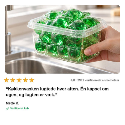 avis — Enzymkapsler til afløb – fjerner dårlig lugt fra kilden