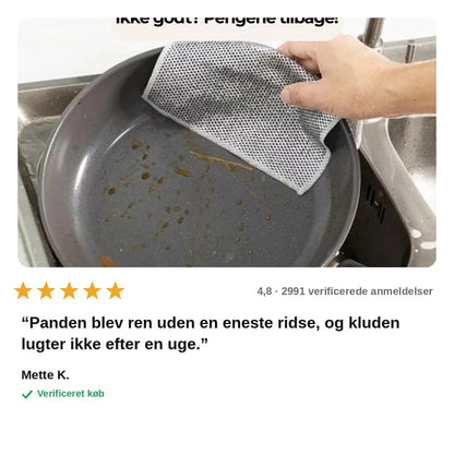 avis — GlansKlud™ – Ridsefri stålklud til gryder, pander og komfur