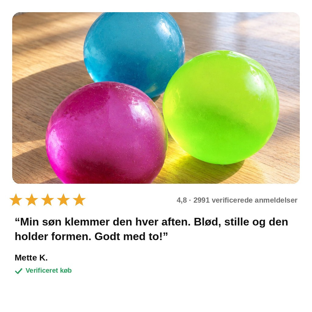 avis — Blød Gel Stressbold – Køb 1, få 1 gratis