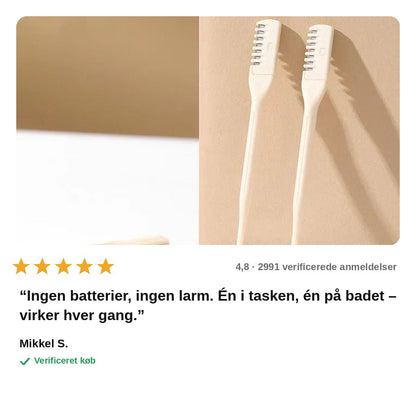 avis — Manuel næsehårstrimmer – 6 stk.