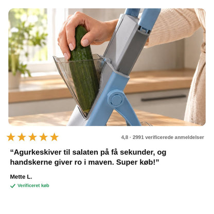 avis — SnitFix™ – Lodret mandolinjern med sammenfoldelige ben
