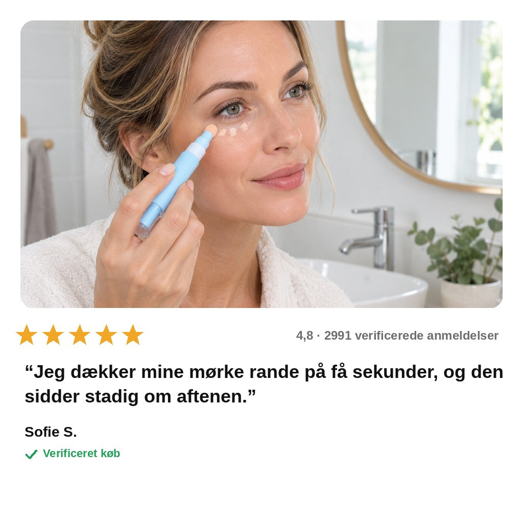 avis — Flydende Concealer Pen – Høj dækning med præcis svampespids
