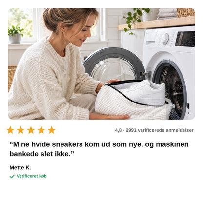 avis — SkoRen™ Vaskepose til sko – rene sko på 30 minutter i vaskemaskinen