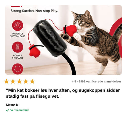 avis — BokseKat™ – Boksesæk til kat med sugekop