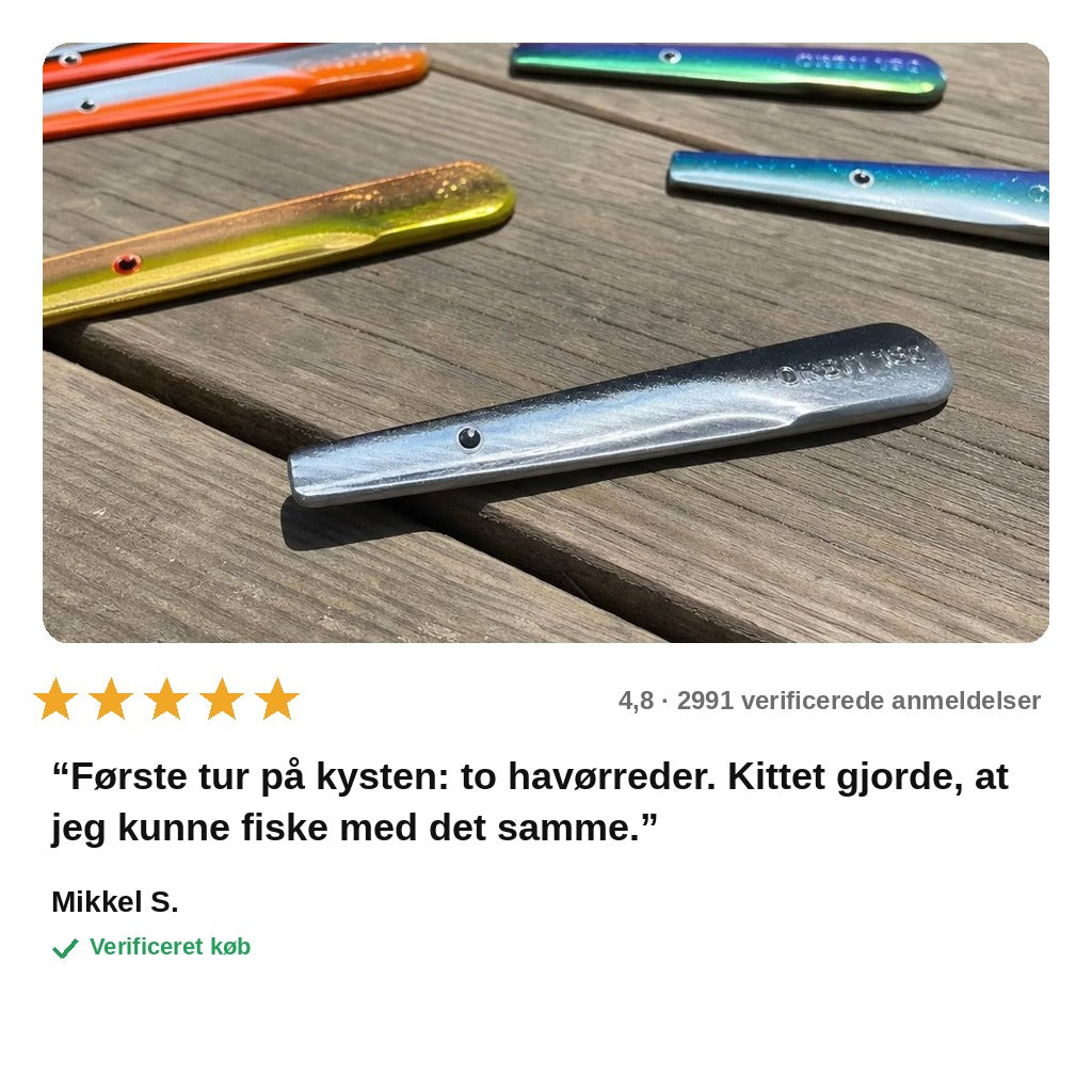 avis — Gennemløbsblink til havørred – 13 g