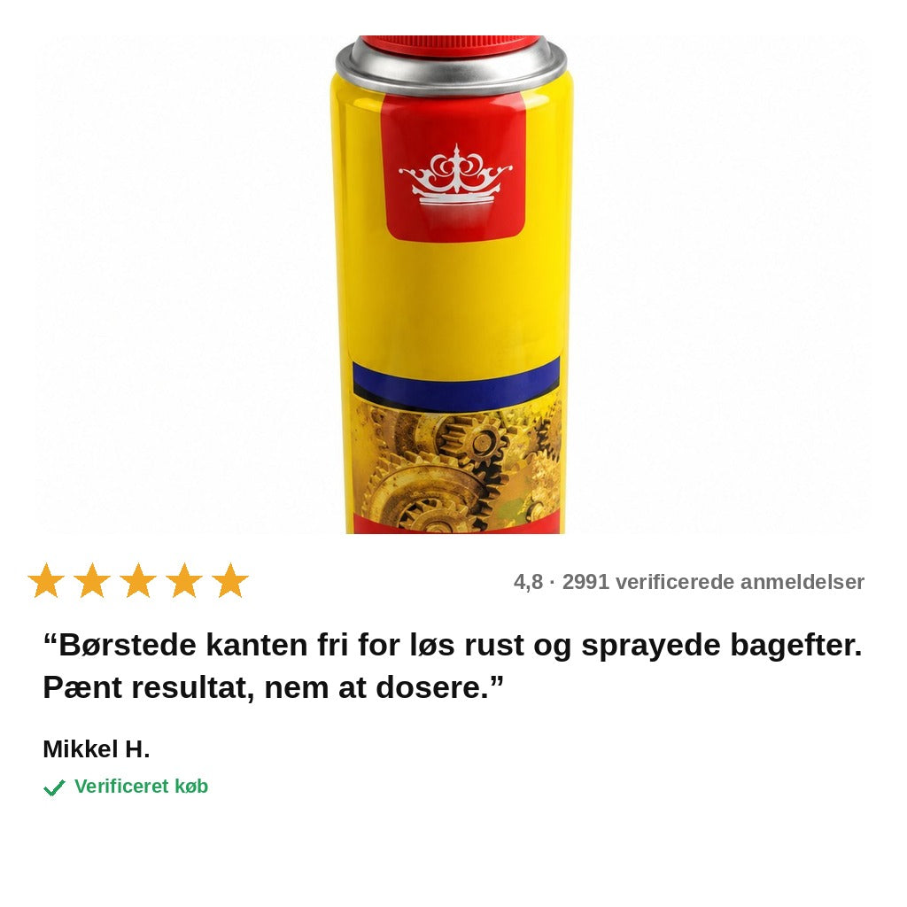 avis — Rustfjerner Spray til Bil og Metal – 30 ml med Præcisionsdyse