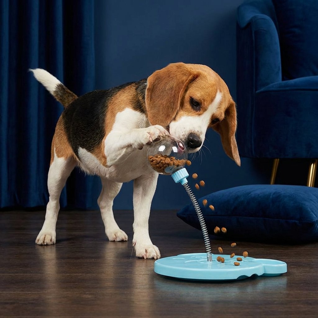 couleur Blå — SnackVip™ – Interaktivt godbidslegetøj til hunde og katte