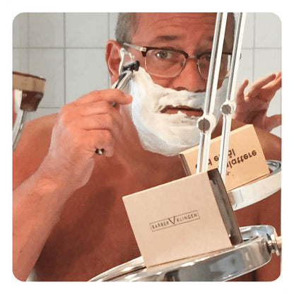 situation — Barberskraber med Knivskarpe Barberblade – Intet Abonnement, Ingen Binding