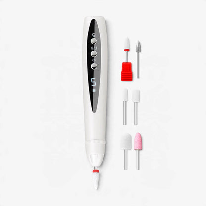 packshot — Elektrisk neglefil med LED-lys – genopladelig, 5 hastigheder