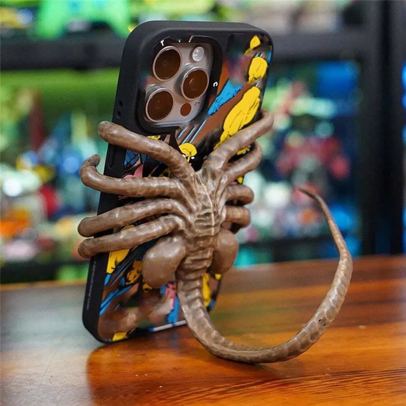 situation — Facehugger mobilholder – telefonholder med 8 bøjelige ben