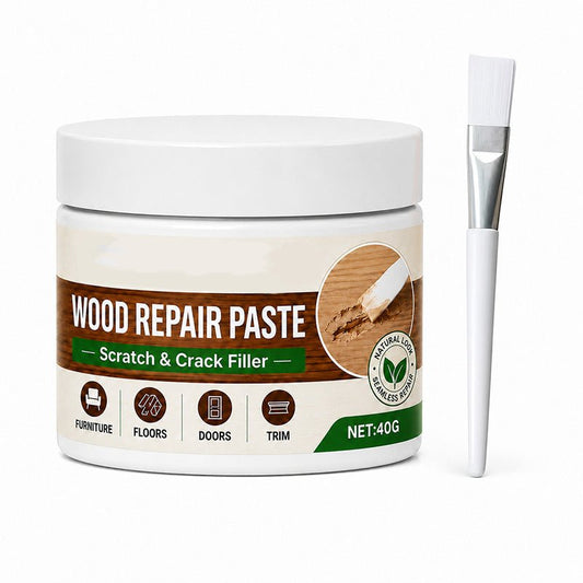 Træreparationspasta — ridser og revner, 40 g