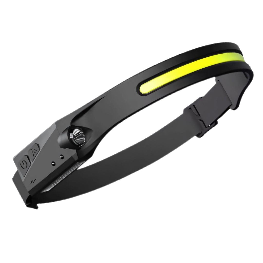 Genopladelig LED-pandelampe, 230° lysbånd