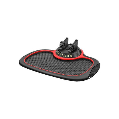 packshot — GripMåtte™ – Skridsikker måtte til instrumentbrættet med 360° telefonholder og parkeringsnummer
