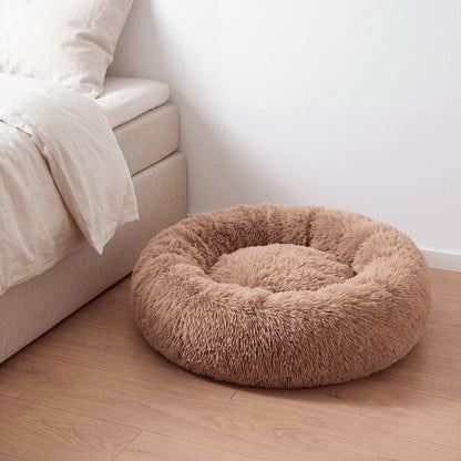 situation — Beroligende donut hundeseng – langhåret