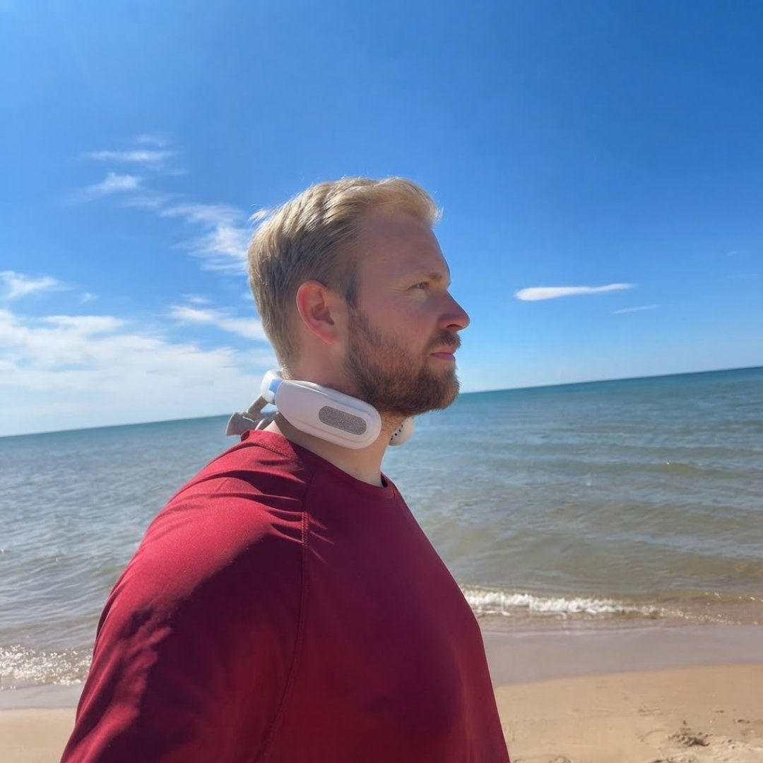 situation — EMS Nakkemassager med Varme – Trådløs og Let