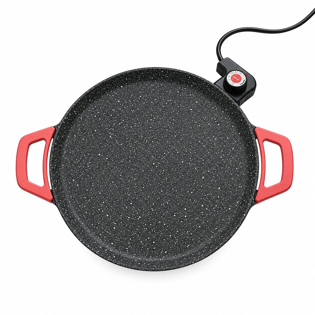 couleur 16" (40 cm) Standard — Rund elektrisk grillpande med termostat – slip-let og røgfri bordgrill