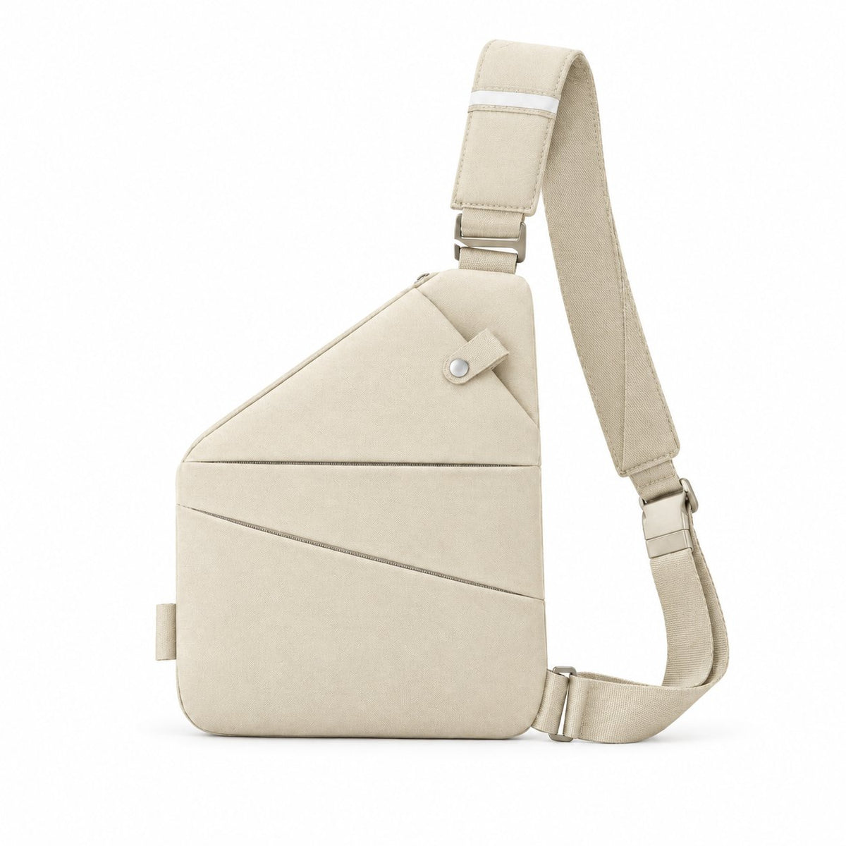 couleur Creme — Tyverisikret crossbody-taske med skjulte lynlåse