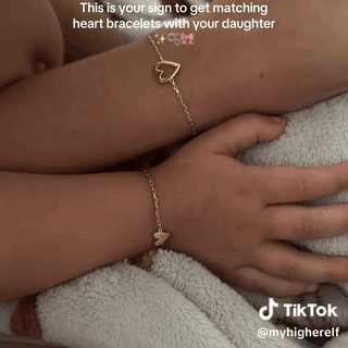 gif — Hjertebånd™ – Mor & Datter Armbånd (2 stk.)