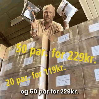 gif — Klassiske tennissokker – pakke med 20 eller 50 par