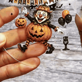 gif — SpookyRub™ Halloween Overføringsklistermærker – Uden Bobler
