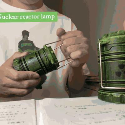 gif — AtomLume™ – Retro Atomreaktor-lanterne til Camping & Indretning