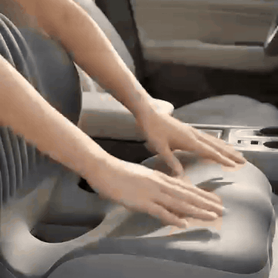 gif — Ergonomisk sædehynde med ryglæn i memory foam