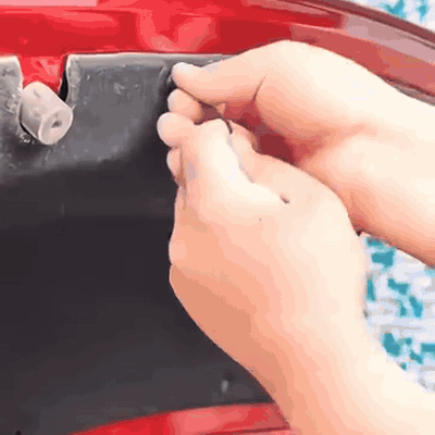 gif — KlikFix™ push clips med kabelbinder – 20 stk