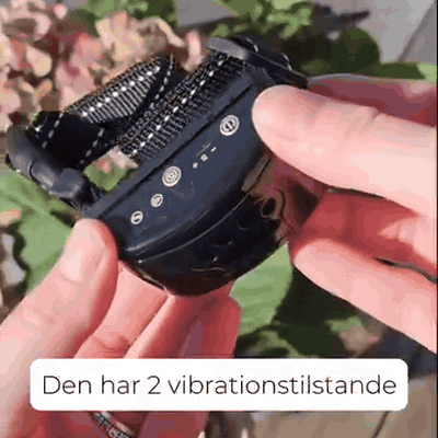 gif — Smart Anti-Gø Halsbånd – Lyd og Vibration, Genopladeligt
