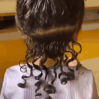 gif — Krøllebørste til definerede krøller – anti-frizz stylingbørste