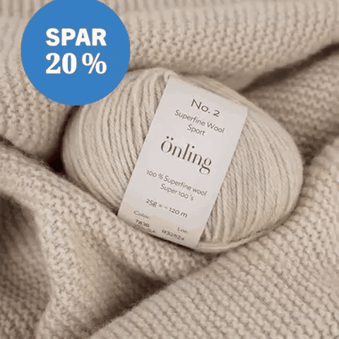 gif — Superfine Merinogarn – 100 % merinould, Super 100's, 25 g
