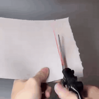 gif — Laserstyret saks – præcise, lige snit i stof, papir og pap | Køb 1 – få 1 GRATIS